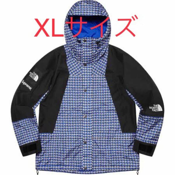 XL Supreme THE NORTH FACE studded mountain jacket parka nuptse 新品