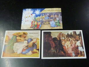 Art hand Auction 21MI P Sellos Pictóricos No. 22 Islas Caimán, etc. 2005 Navidad, etc. Varias hojas Total de 3 tipos NH sin usar, VF, OG, antiguo, recopilación, estampilla, Tarjeta postal, otros