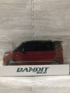 1/18 SUZUKI スズキ ソリオ バンディット SOLIO BANDIT 非売品 カラーサンプル ミニカー ファーベントレッドxブラック