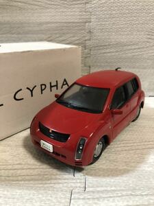 1/24 トヨタ ウィルサイファ WiLL CYPHA　カラーサンプル 非売品 ミニカー　レッド