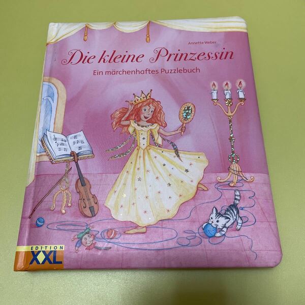 ◎ドイツ語ジグソーパズル絵本　Die kleine Prinzessin: Ein maerchenhaftes Puzzlebuch