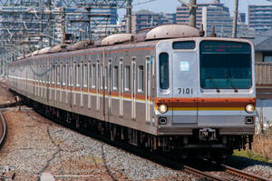 鉄道 デジ 写真 画像 東京メトロ 7000系 7001F 1