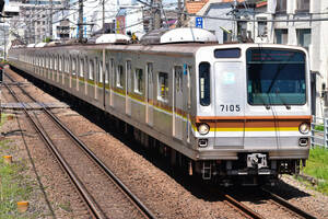 鉄道 デジ 写真 画像 東京メトロ 7000系 7005F 5