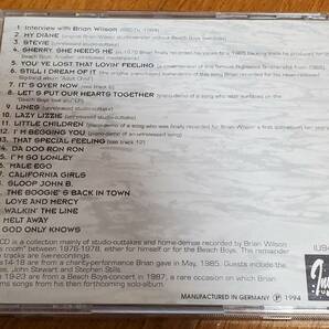 (CD) Brian Wilson●ブライアン・ウィルソン/ In My Room Invasion Unlimitedの画像2