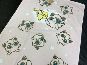 即決◆ポケモン　プリン　ピカチュウ◆バスタオル【60×120cm】新品タグ付き　ピンク　モンスターボール　普通判　ポケットモンスター◆