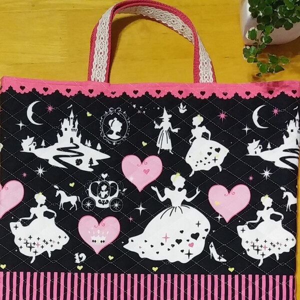 値下げ!ハンドメイド シンデレラ♪ 女の子レッスンバック