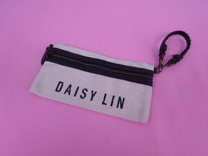 DAISY LINデイジーリン　 ポーチ　ペンケース/メガネカース　　　ほぼ新品