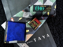 ★☆*:.*:【新品】1884 銀座の老舗ＴＡＹＡ田屋「刺繍 お酒・ワイン・ウイスキー・カクテル」【最高級・刺繍オーバー10】 Over10 ネクタイ_画像2