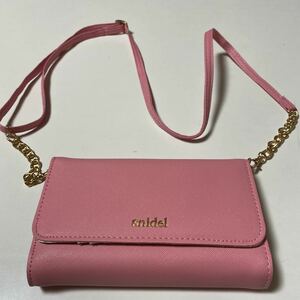  beautiful goods! Snidel pouch bag shoulder bag pink series!