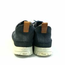 clarks trigenic flex クラークス トライジェニックフレックス スニーカー レザー 27㎝ ネイビー ブーツ_画像5