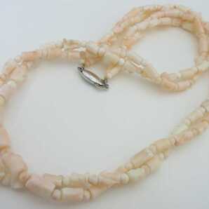 【TOP】珊瑚 サンゴ ネックレス 50g ブレスレット ルース 根付 s667.