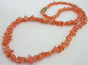 [TOP].. coral 12.3g necklace loose bracele netsuke u790.
