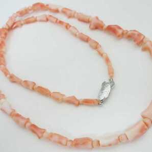 【TOP】珊瑚 サンゴ 27.4g ネックレス ルース ブレスレット 根付 p379.