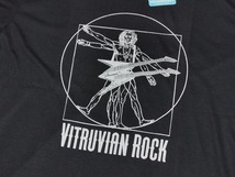 【新品】VITRUVIAN ROCK Tシャツ 半袖【L】◆バンド ウィトルウィウス的人体 レオナルド ダ ビンチ 男性用 メンズ_画像2