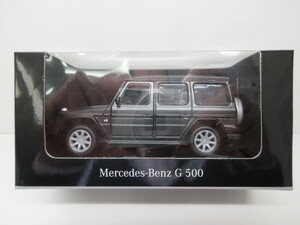 ★超レア　稀少★Mercedes Benz メルセデスベンツ★G 500 ミニカー★ナイトブラックマグノ　黒★1/43★新品・未使用品★定形外送料350円★