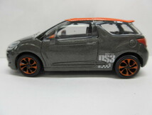 ★超レア 稀少 入手困難★DS AUTOMOBILES★シトロエン CITROEN★DS３ Racingミニカー★ガングレー・橙ツートン★1/64★新品・未使用品★_画像6