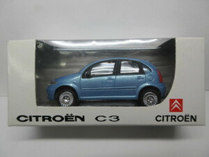 ★最後の１台★CITROEN★シトロエンC３★ミニカー★ NOREVノレブ社製★アイスブルーメタ★新品・未使用品★ 左ハンドル仕様★