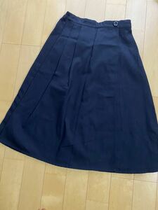  prompt decision *1 times have on *earth music&ecology Earth Music & Ecology skirt A line free size navy 