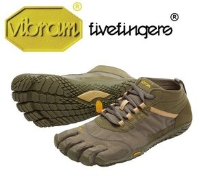 * новый товар * Vibram (Vibram)*5 пальцев обувь Vibram пять палец z уличная обувь V-TREK 18M7402 Military/Dark Grey M41