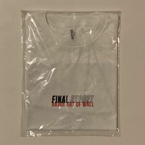 AKIRA ART OF WALL final report T-shirt M size new goods unused 