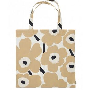 marimekko トートバッグ マリメッコ ウニッコ 肩掛け ベージュ エコバッグ