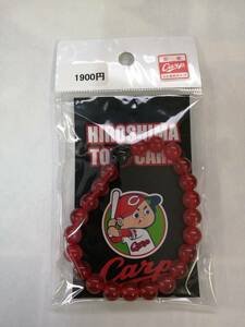  carp breath Hiroshima Toyo Carp lamp . approval S size black onyx red car ne Lien postage included 