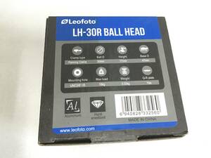 Leofoto LH-30R BALL HEAD レオフォトlh30r 自由雲台 