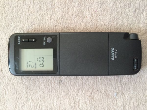 送料無料★SANYO★サンヨー★エアコン用リモコン★RCS-WV1A(K)★中古★動作品