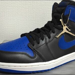 【新品 送料無料】 NIKE AIR JORDAN1 retro ナイキ ジョーダン1 黒 青 2001 23 ロイヤル 