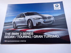 *[BMW 3 series ]M Performance parts catalog /2017 year 4 month / price publication / postage 198 jpy 