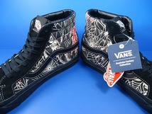 9286■新品 VANS バンズ ANAHEIM FACTORY SK-8 HI 38 DX SKULL SPIDER スカル スパイダー OG BLACK SPIDER WEB 27cm US9 80 90 ヴァンズ_画像4