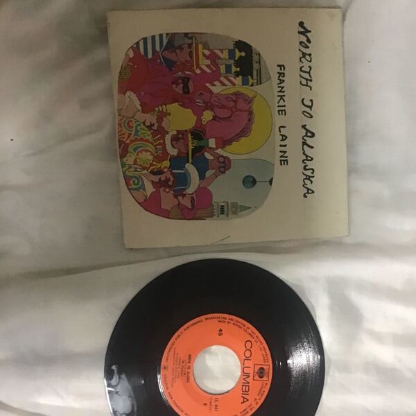 ご希望のシングルレコード1枚オマケ付 NORTR TO ALASKA 500円超10%オマケ FRANKIE LAINE 規格内郵便変更=送料180円
