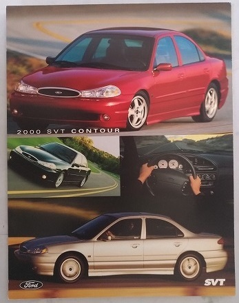 FORD 2000 SVT CONTOUR 車体カタログ チラシ 1枚 フォード 古本・即決・送料無料 管理№ 3360F