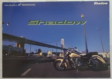 Shadow　(NC34 / RC44)　車体カタログ　シャドウ　1997年11月　古本・即決・送料無料　管理№ 3419K