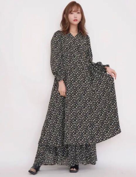 crayme, Leopard Wrap Dress
