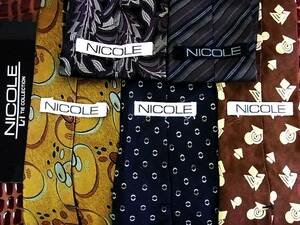 ★4232★SALE【全て・ニコル【NICOLE】のネクタイ・５本セットで！超お買得！】ネクタイ③★