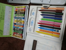 小学校低学年のクレヨンとクーピーペンシル・色鉛筆　使用品　当時物_画像5