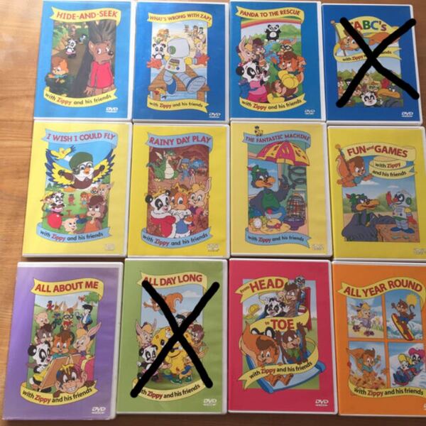 Zippy ジッピーDVDお好きなもの2枚