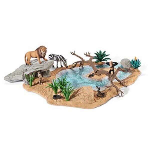 SCHLEICH シュライヒ Wild Life Watering hole