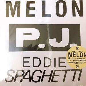 【新品 未聴品】MELON / P.J. / Eddie Spaghetti 7inch EP 中西俊夫 佐藤チカ ヤン富田 高橋幸宏 土屋昌巳