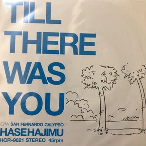 【極美品】HASE HAJIMU / TILL THERE WAS YOU 7inch EP クボタタケシ