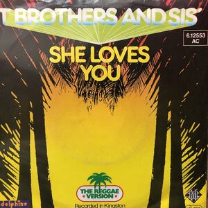 T Brothers And Sis' / She Loves You 7inch EP