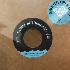 【新品 未聴品】NADINE SUTHERLAND / SMOOTH OPERATOR 7inch EP Sade Dean Fraser レゲエ