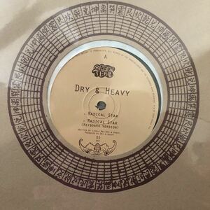 【極美品】DRY & HEAVY / RADICAL STAR 12inch EP 七尾DRY茂大 秋本HEAVY武士 LIKKLE MAI 内田直之 Rebel Famillia Audio Active