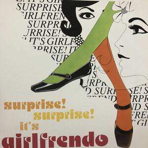 【極美品】GIRLFRENDO / SURPRISE! SURPRISE! IT'S GIRLFRENDO LP ネオアコ girlfriend