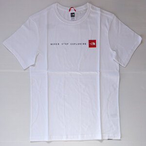 新品・本物 THE NORTH FACE ザ ノースフェイス EUモデル Tシャツ 半袖 メンズ NF0A2TX4 ホワイト S