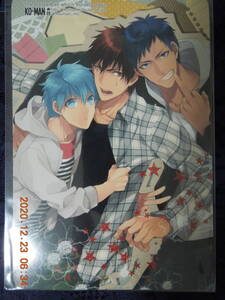 同人 黒子のバスケ ポストカード / 幸漫 ⑦ / 黒子テツヤ 青峰大輝 火神大我 / イラストカード
