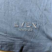 E76 EVEX by KRIZIA エヴェックス エヴェックスバイクリツィア レディース 42 XL LL 長袖 タートルネック カットソー ブルー 水色 薄手_画像4
