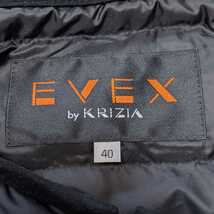 E84EVEX by KRIZIA エヴェックス エヴェックスバイクリツィア レディース 40 L 長袖 ダウン ジャケット ジャンパー ブルゾン 紺 濃紺_画像7