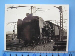 (J34) 写真 古写真 電車 鉄道写真 蒸気機関車 C6234 画像データ・ネガはありません 
